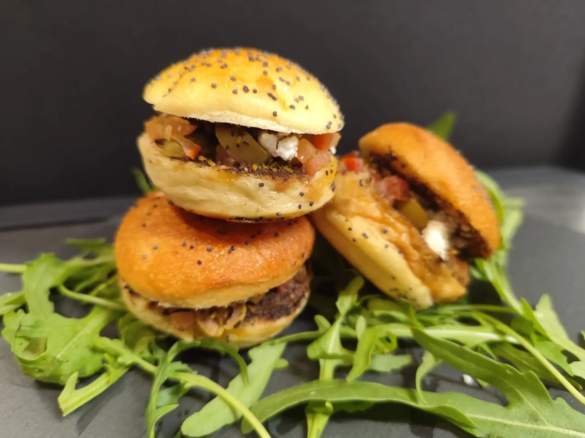 Mini Burgers Végétariens 30 pcs