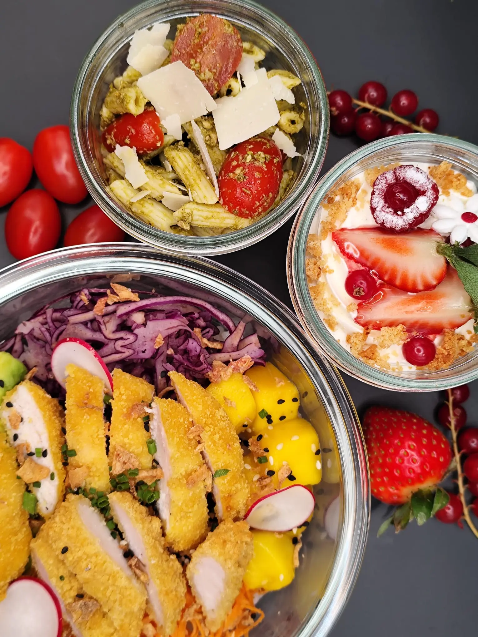 Pack Lunch bowl (entrée+ bowl+ dessert)