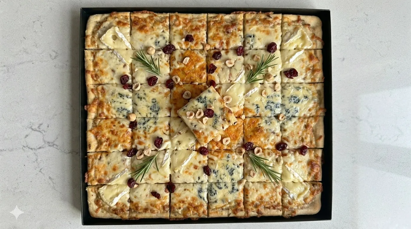 Plateau de Pizza 3 fromages 48 pcs
