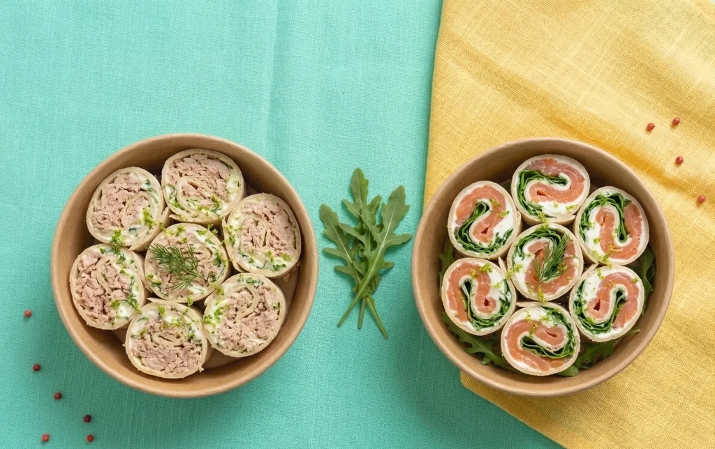 Plateau de Wraps de la Mer 40 pièces